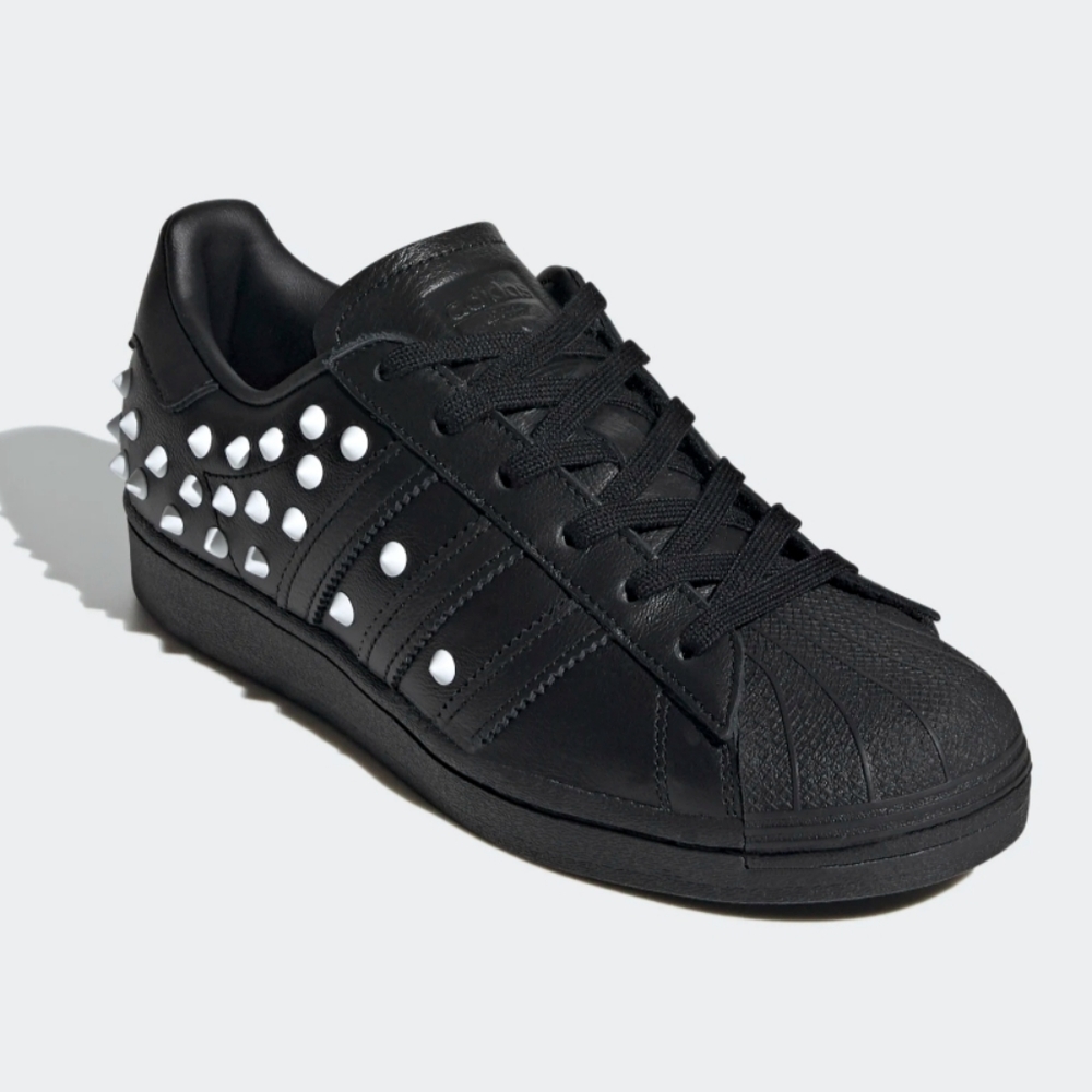 Adidas Superstar Core Black/White Studded Sneakers